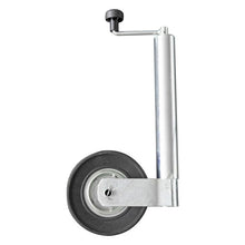 Support wheel ST 60/255 SB, solid rubber tyres on sheet metal r