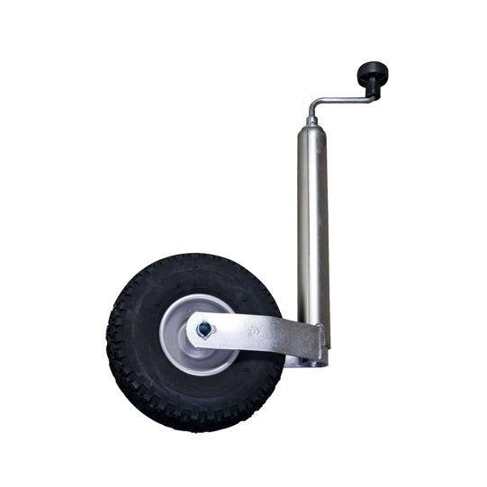 Support wheel ST 48 / V / 260 LB Pneumatic tires on sheet metal