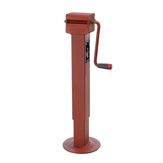 Telescopic support leg DG 709 W, outer tube 80 mm square