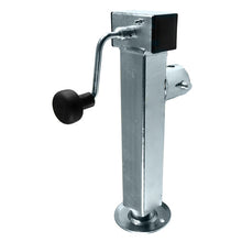 Support leg SF 60-280, w/ crank, foldable, square 60x60x4 mm