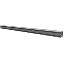 Aluminium underride guard square profile, 2400 mm, anodised