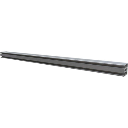 Aluminium underride guard square profile, 2400 mm, anodised