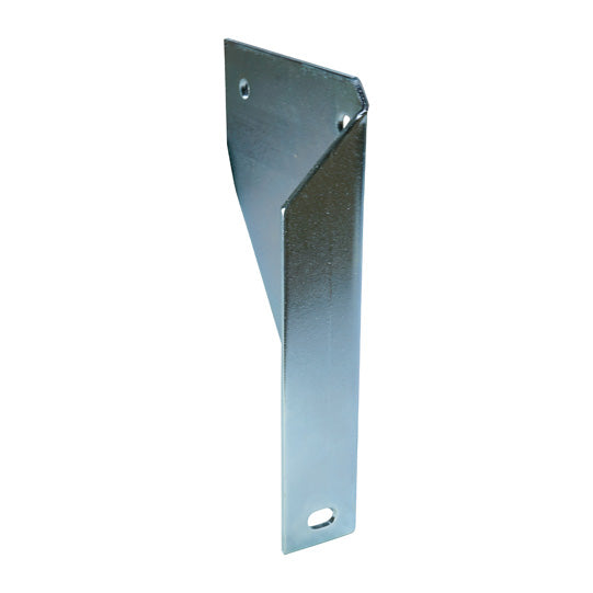Gusset bracket, R, external punch, galvanised