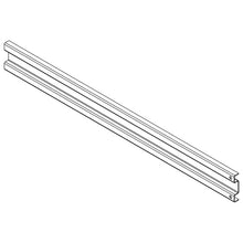 Longitudinal rail, 2500 mm long, galvanized