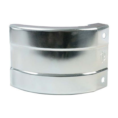End cap, front, 100 mm, galvanised