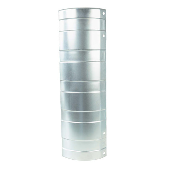 End cap, front, 500 mm, galvanized