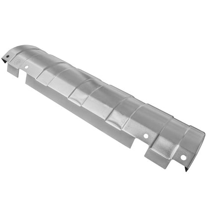 End cap, front, 500 mm, galvanized