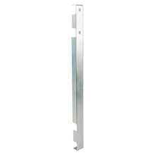 End cap, rear, 500 mm, galvanized
