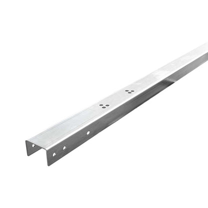 U-beam w/ holes, 2300 mm, sendzimir galvanised