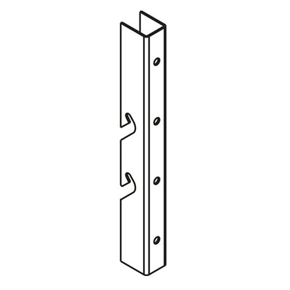 Bearing part, detachable, 500 mm, galvanised