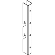Bearing part, detachable, 500 mm, galvanised