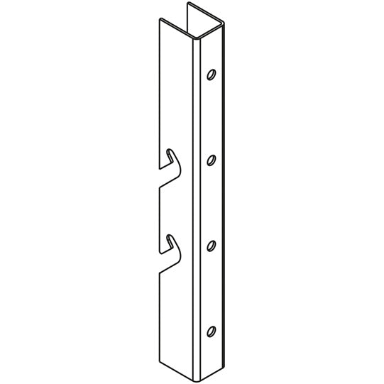Bearing part, detachable, 500 mm, galvanised