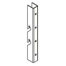Bearing part, detachable, 400 mm, galvanized, with 2 slots