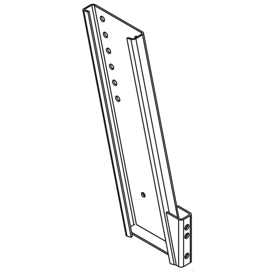 Bracket, type 1003 SK angled, left version, primed