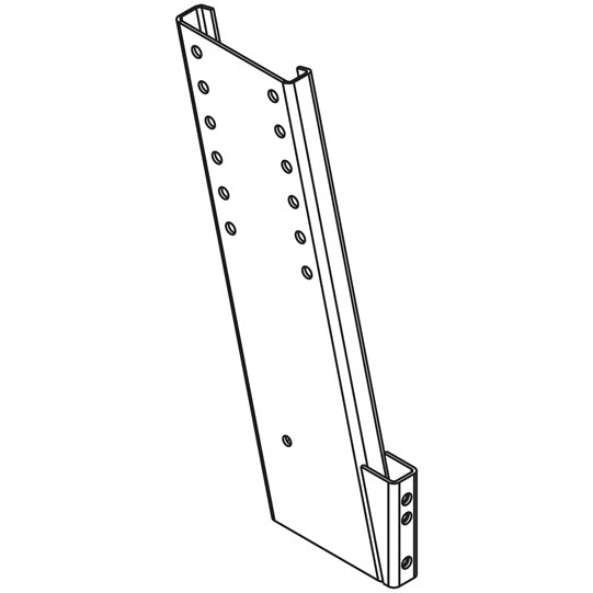 Bracket, type 1003 SK angled, right-hand version, primed