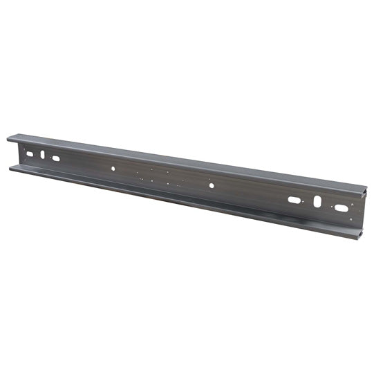 Aluminium underride guard, machined, 2400 mm, anodised