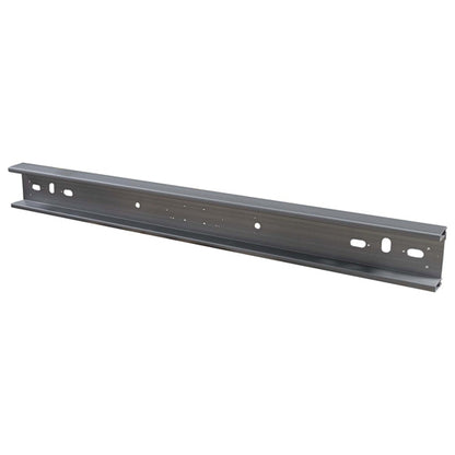 Aluminium underride guard, machined, 2400 mm, anodised