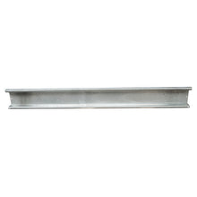 Steel underride guard, type 2010, 2270 mm, hot-dip galvanized