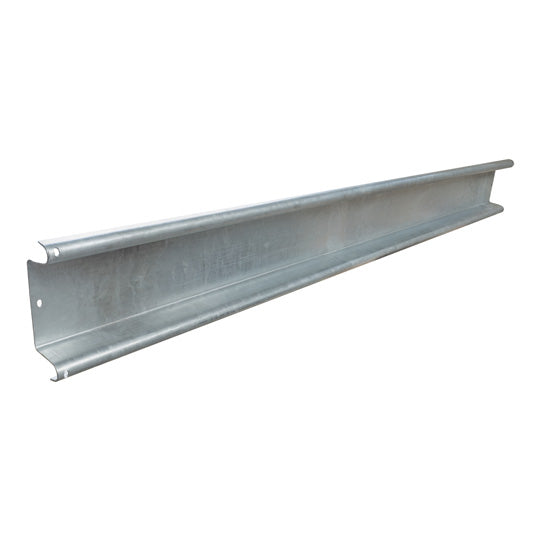 Steel underride guard, type 2010, 2270 mm, hot-dip galvanized