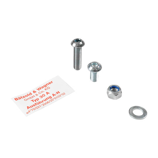 Screw set f. 2 x reinf.cement bracket Weight 1.1 kg.