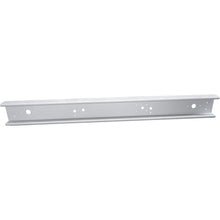 Aluminium underride guard, machined, 2350 mm, anodised
