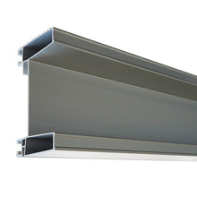 Aluminium underride guard 564040, anodised, unmachined, 2400 mm