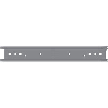 Aluminium underride guard, type 564040, machined, 2400 mm, anod