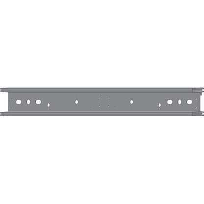 Aluminium underride guard, type 564040, machined, 2400 mm, anod