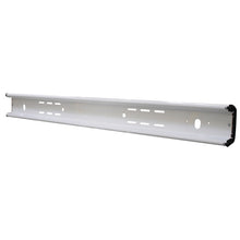 Steel underride guard, type 2430, 2400 mm, RAL9010, w/out light