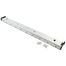 Steel underride guard, type 2010S, 2400 mm, RAL 9010