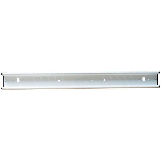 Steel underride guard, type 2010S, 2400 mm, RAL 9010