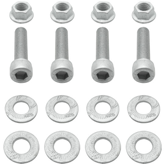 Mounting kit f. ball coupling, 83 x 56 mm, 4 screws
