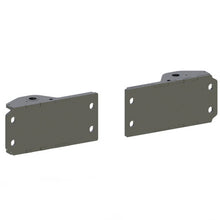 Bracket set for aluminum underrun protection square profile
