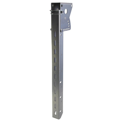 Side guard leg for side protection profile, L 710 mm aluminium-magnesium
