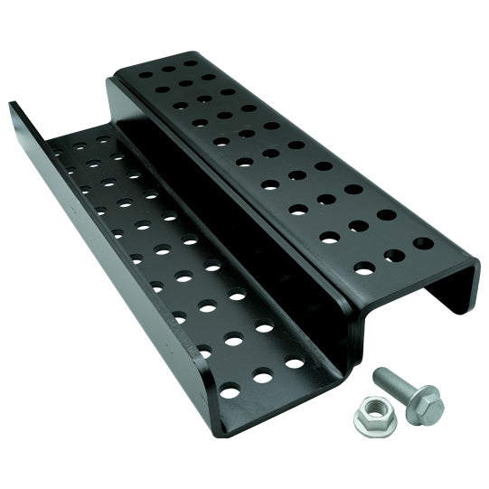 Horizontal extension f. underride guard, stl., L 524 mm
