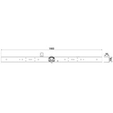 Underride guard, steel, up to 3.5 t, incl. coupling, 1900 mm