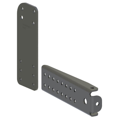 Bracket set for underride guard Isuzu M21-N long 360x145x349mm