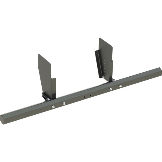 Underride guard bracket set, with inner edging, 536 mm