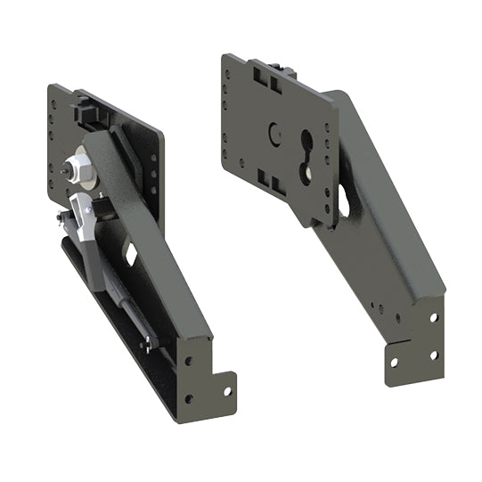 Bracket set for DAF, Mercedes, with short arms