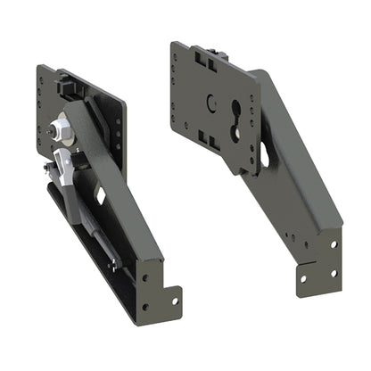 Bracket set for DAF, Mercedes, with short arms