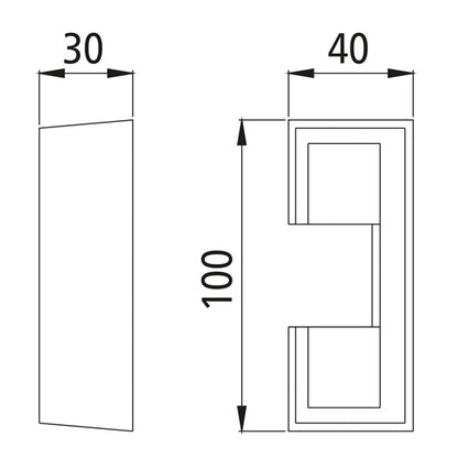 Ctrholder, raw stl., f. PWP giant cam lock