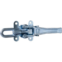 Suer cam lock, galvanised, w/ safety catch, screwable