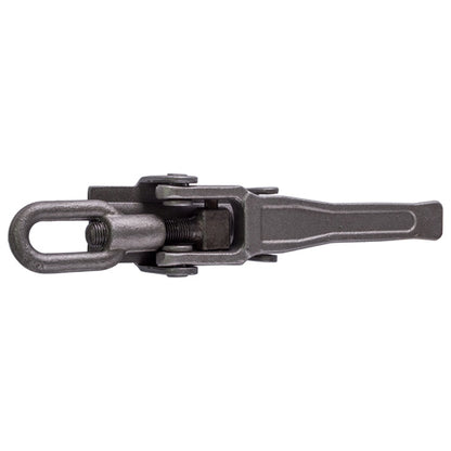 Suer cam lock, raw stl., w/ safety catch