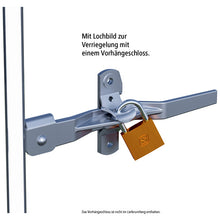 Container lock 3/4", galvanised stl., similar to Bloxwich B2000