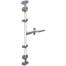 Container lock 3/4", galvanised stl., similar to Bloxwich C 300