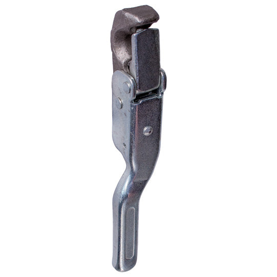 Cranked tipper fastener, L