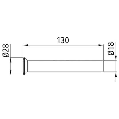 Pendulum bolt, raw stl.