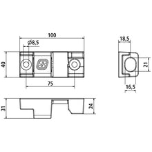Suer hinge bearing, like 6540N/65400N, raw