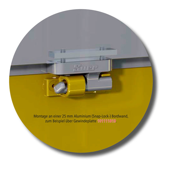 Suer hinge pin, like 6572, galvanised/top coat coating