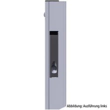 Long travel lock SC411SR, right, with stop, 411 mm